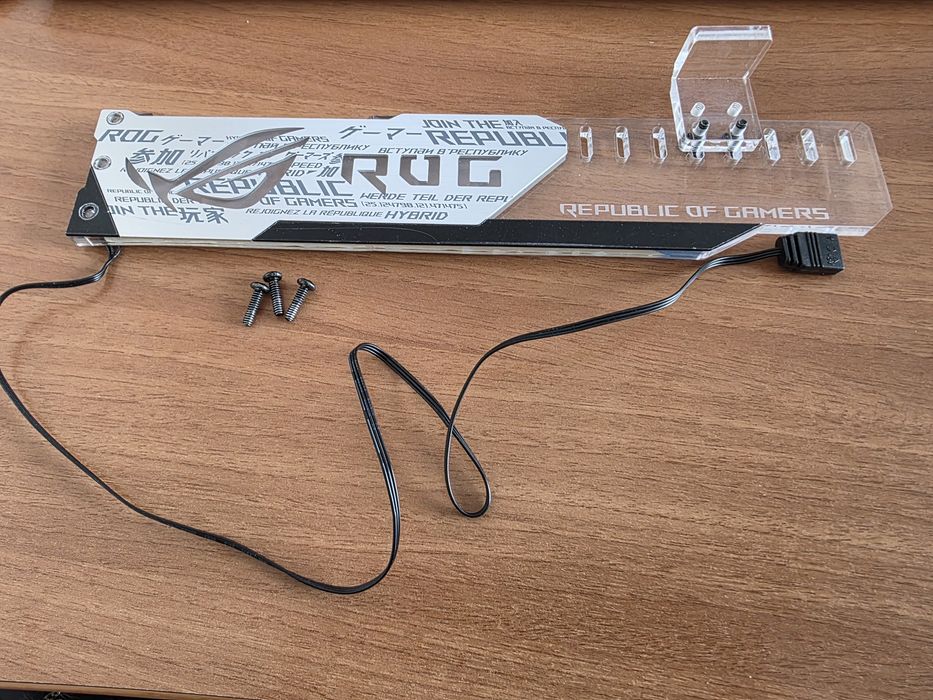 ARGB Тримач для відеокарти Asus ROG