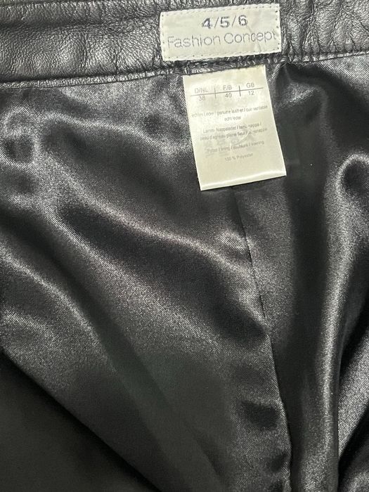 Шкіряні (nappa) штани розмір 38-40, М-L