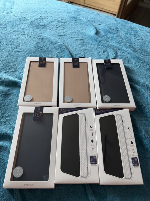 Etui zamykane z klapką do Samsung A72 (6 szt)