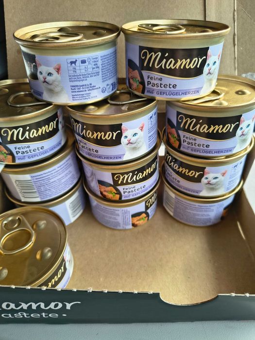 Miamor Pastete, 12 x 85 g  Serca drobiowe