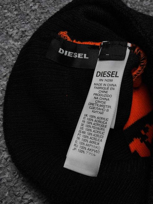 Шапка DIESEL Big Logo - 100% Акрил - S