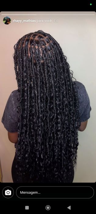 Tranças africanas em Braga