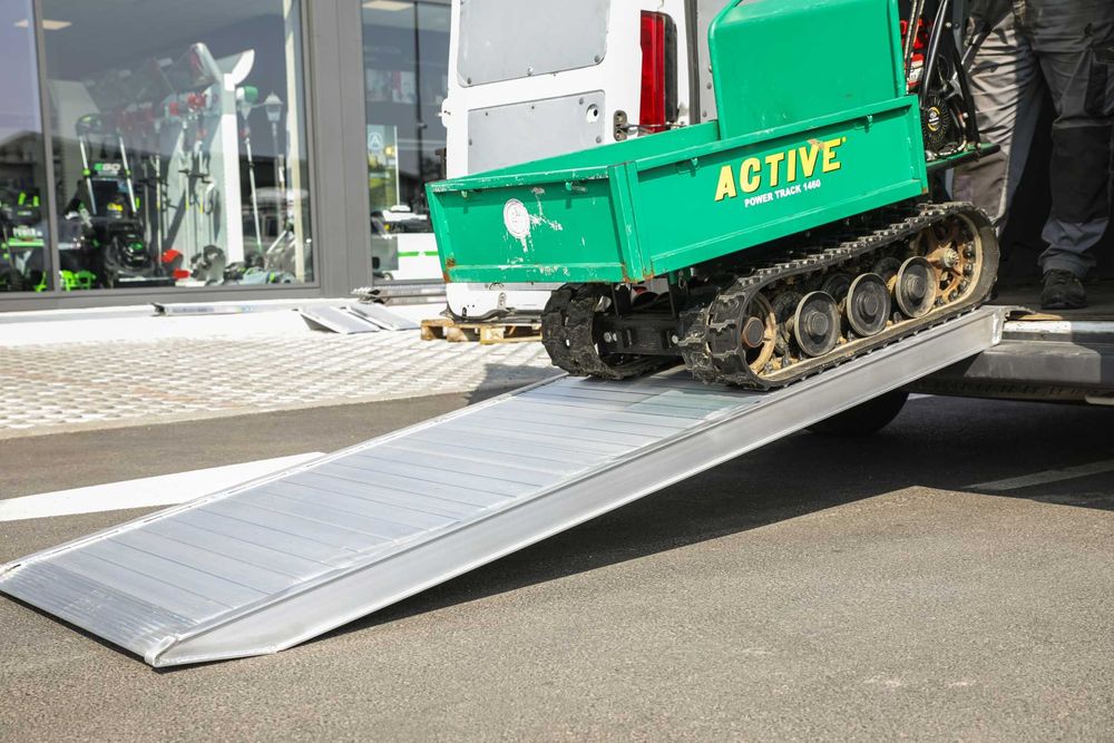 RAMPY ZAŁADUNKOWE aluminium 2m-4m do 1000kg, Gwarancja, Dostawa, CE