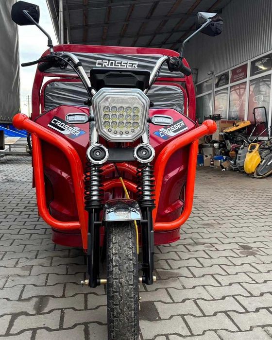 Грузовой электро скутер Crosser Cargo MAX 60V58A Cargo 16 Серый 2026