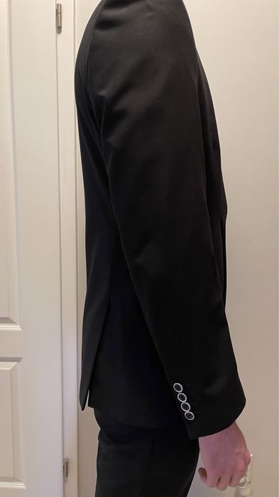 Garnitur studniówkowy męski czarny