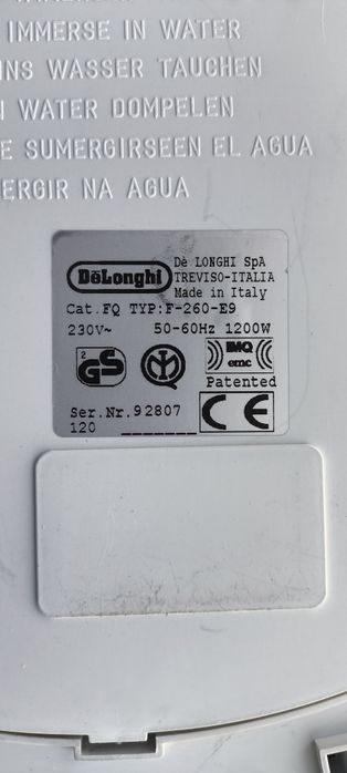 Nowa frytkownica DeLonghi.