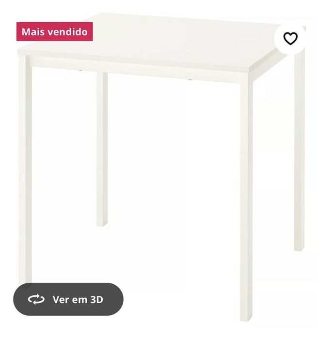 Mesa branca ikea