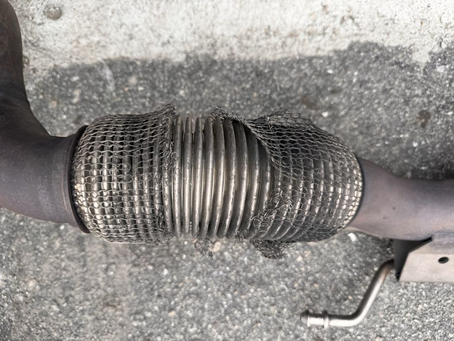 Приемная труба от Audi a3 2.0 tfsi