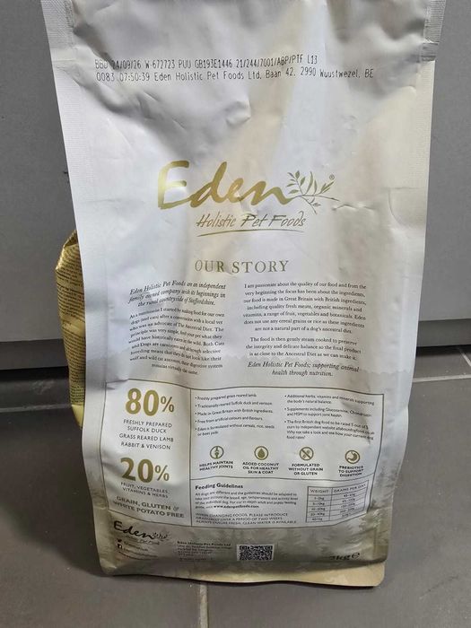 Karma dla psa sucha Eden Country cuisine 2kg