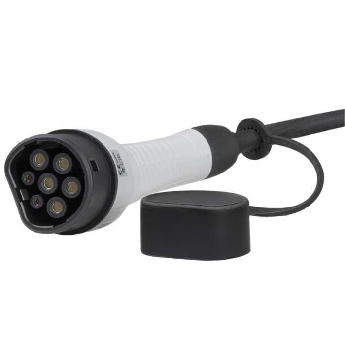 Wallbox de Carregamento Trifásico 11kW 16A - Cabo 5 Metros