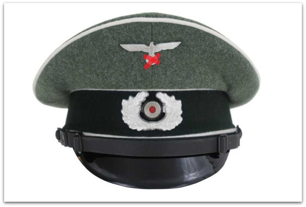 MC051 czapka podoficerska służbowa SCHIRMMUTZE piechoty WEHRMACHTU