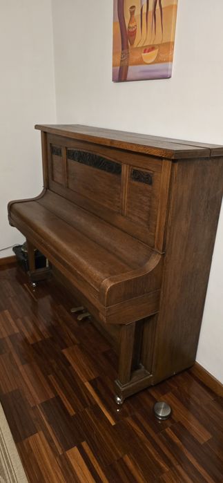 Piano Vertical Antigo Alemão – Bisping Nachflg. (Münster)