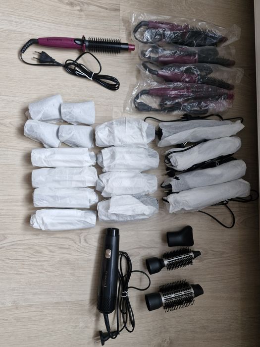 Lokówka 5 szt i suszarko lokówka 5 szt Remington nowy zestaw