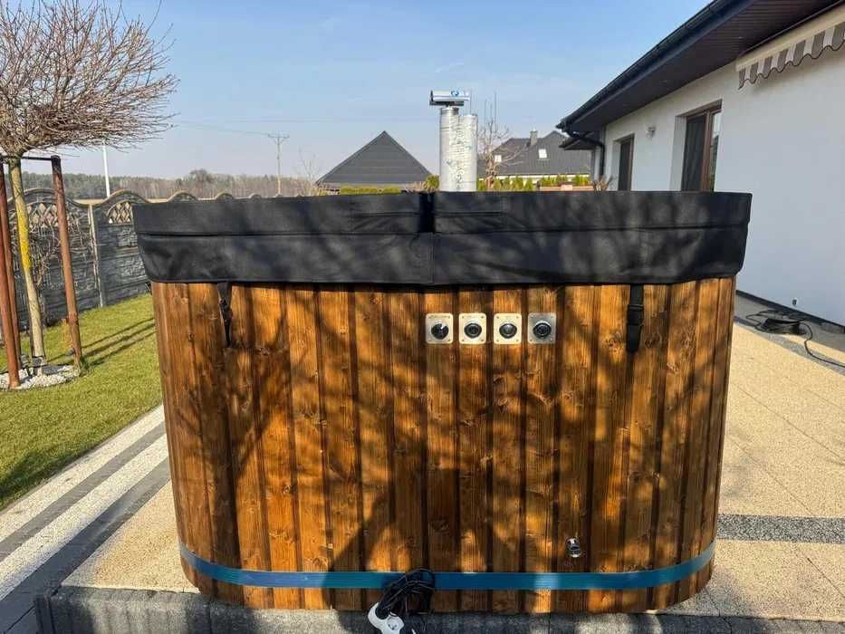 Balia kwadratowa, jacuzzi, hydromasaż, dostawa balii