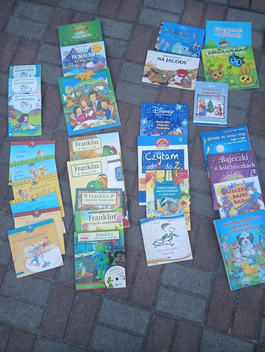 Książeczki dla dzieci nowe paka