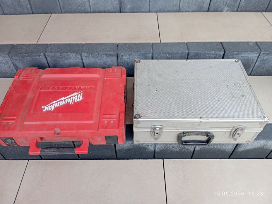 Skrzynka narzędziowa aluminiowa