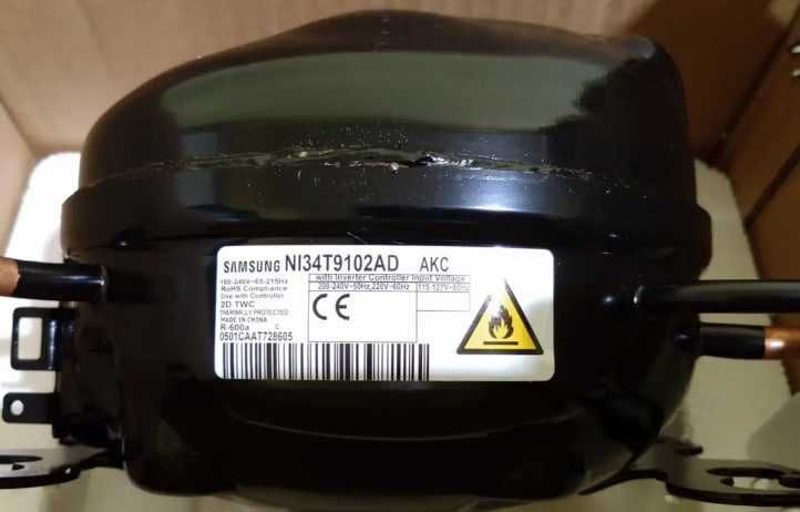 Новий компресор NI34T9102AD для холодильника SAMSUNG