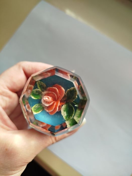 НОВАЯ!  Ручка КПП «Розочка» СССР дефект трещина