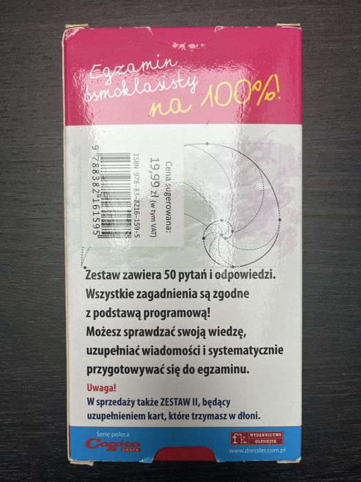 Fiszki ósmoklasisty matematyka