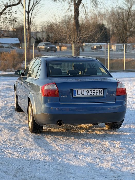 Audi A4b6 2.0 Benzyna. Fajny stan. Raty. Gwarancja. Zadbana. Polecam !