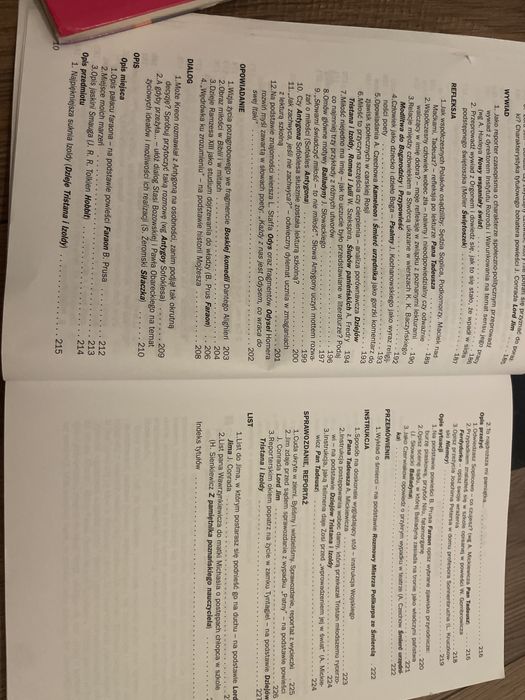 Pomoce gimnazjalisty