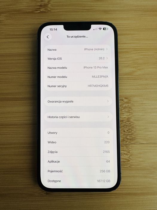 Iphone 13 Pro Max 256 GB
