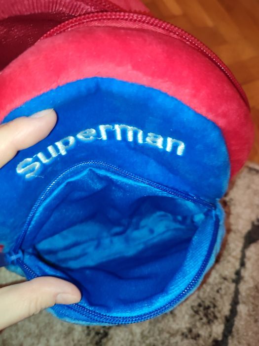 Pluszowy plecak Superman, do przedszkola