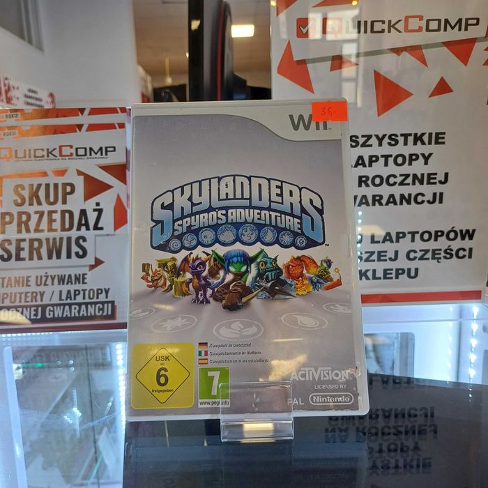 Gra Nintendo WII Skylanders Spyros Adventure Gwarancja 1 rok Sklep
