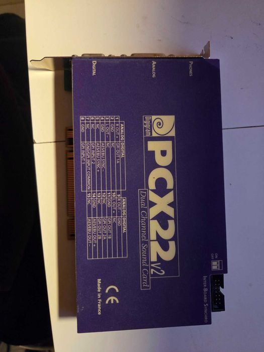 Profesjonalna karta dźwiękowa PCX22v2