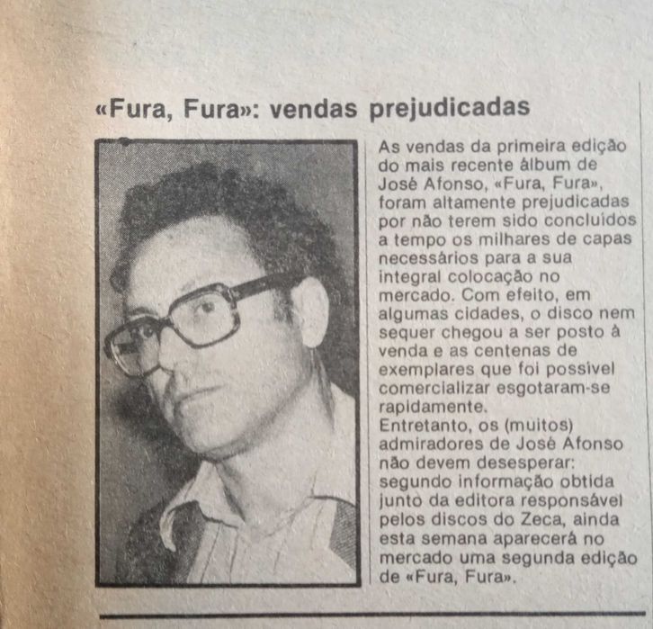 José Afonso	- - -		Se7e - nr. 82	- - - - -	Jornal