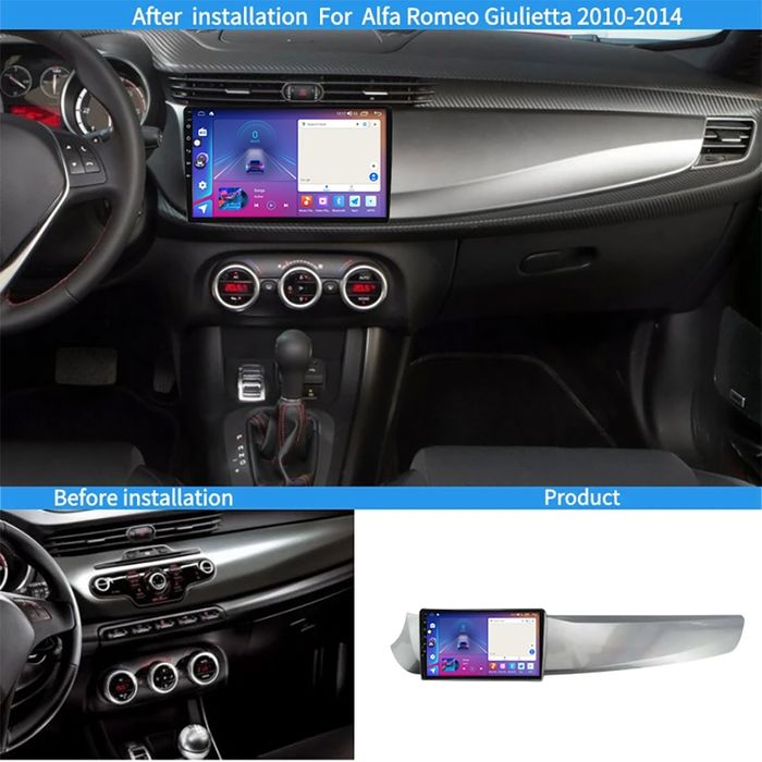 Radio nawigacja ALFA ROMEO GIULIETTA Navi GPS Android