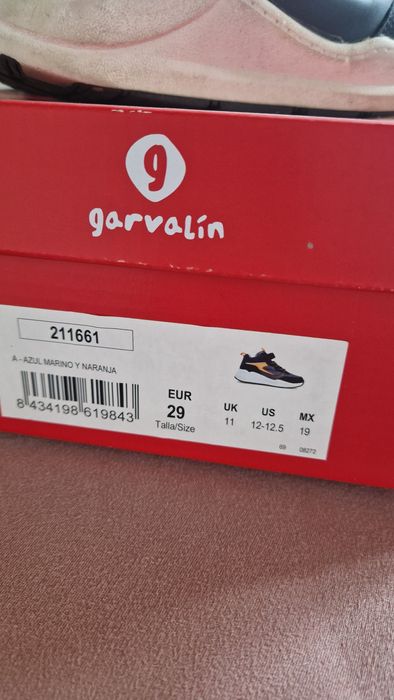 Wyższe sneakersy Garvalin włoskie r. 29