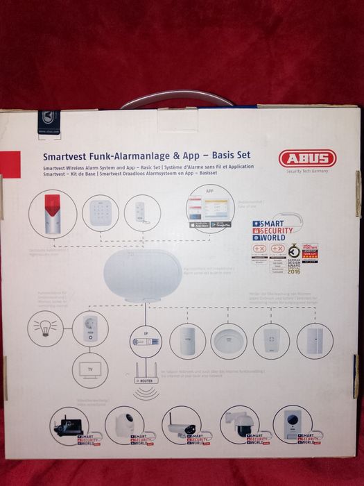 Smartvest Bezprzewodowy system alarmowy ABUS