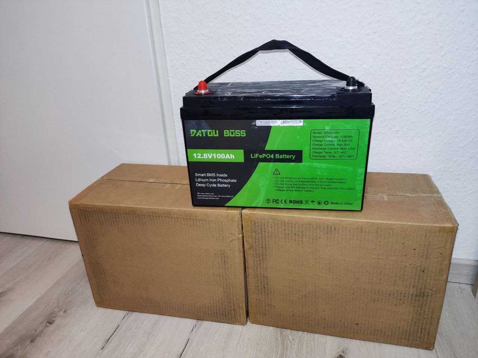 Новий аккумулятор lifepo4 12v 100ah в наявності