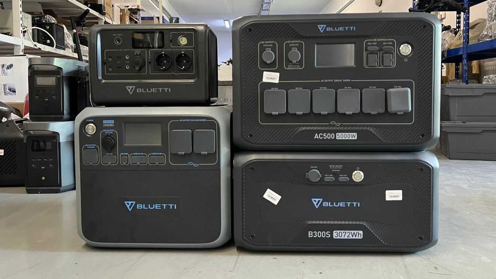 Зарядні станції BLUETTI AC50P, apex300, ac300, 5 років гарантії