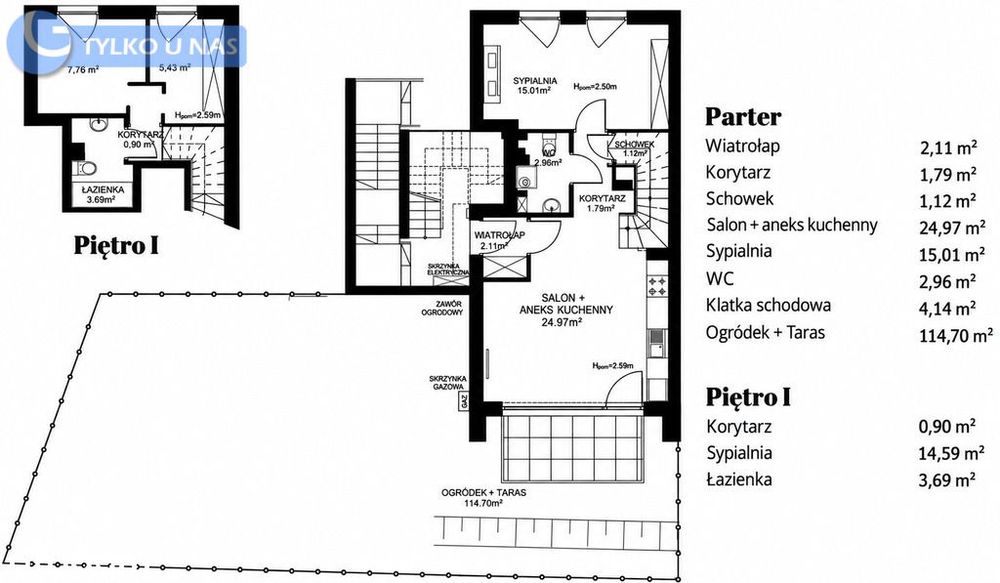 4-pok, 70m2*Truszkowskiego-Bronowice*Ogród 115m2*Box Garażowy*Klima