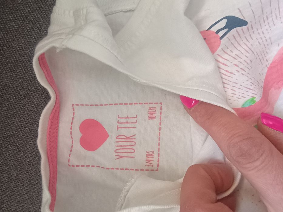 Bluzki bluzeczki dziewczęce letnie 104