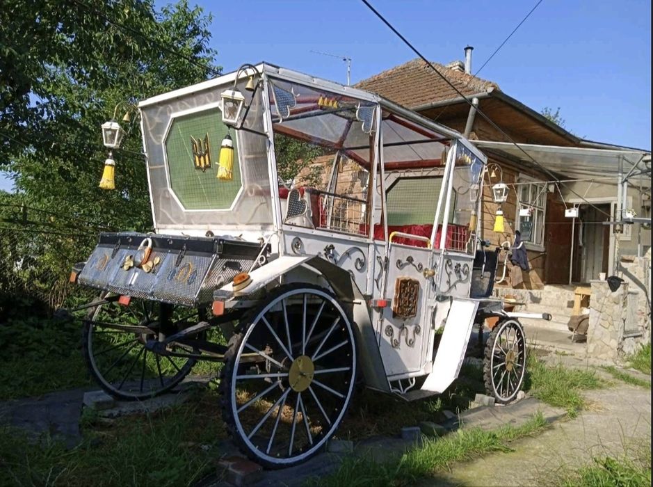 Карета — ексклюзивна власна ручна робота (для фотосесій, весіль, свят)