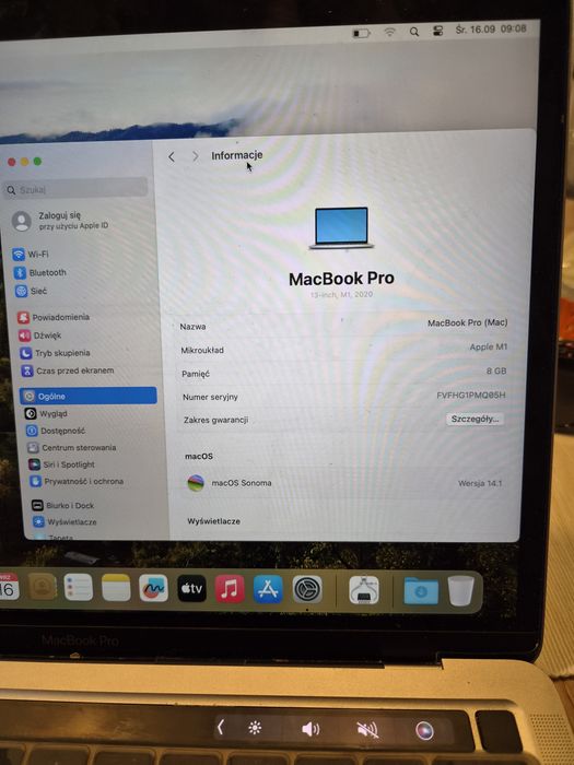 Macbook Pro M1 8gb 512gb