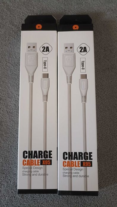 Кабель WUW-X95 USB AM/Type-C (2a, білий, 1м)