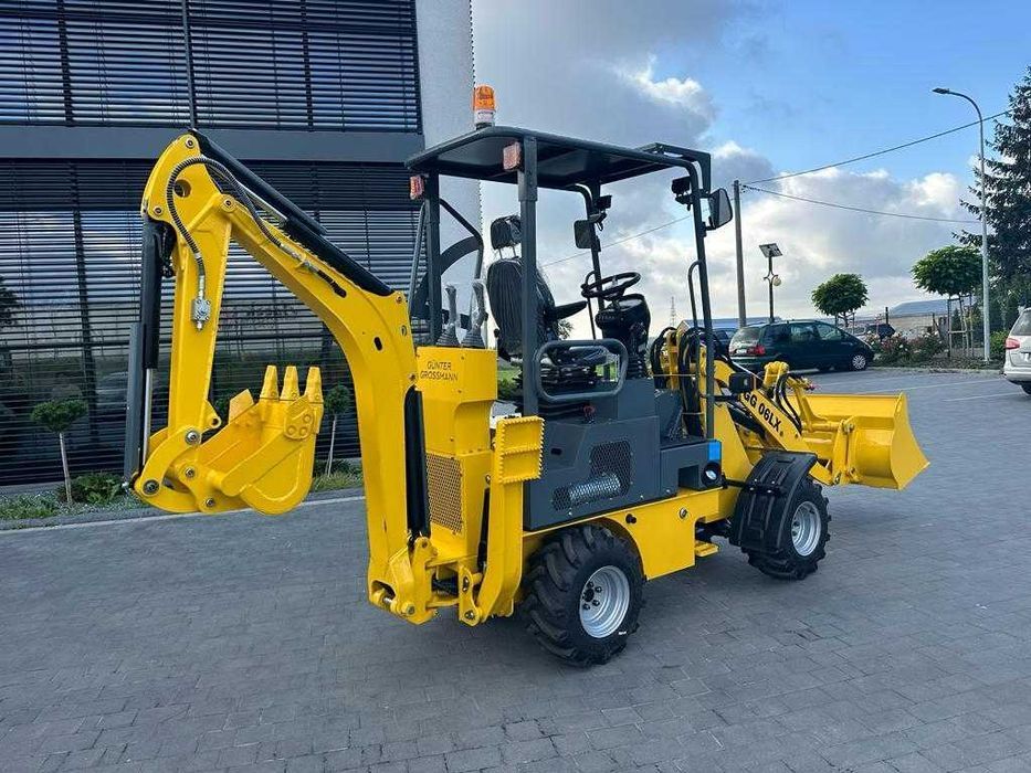 Koparko - ładowarka GG06LX, PERKINS silnik, Günter Grossmann