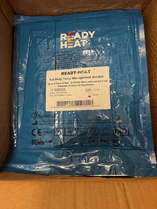 Активна термоковдра Ready-Heat Full Body Blanket , Blizzard