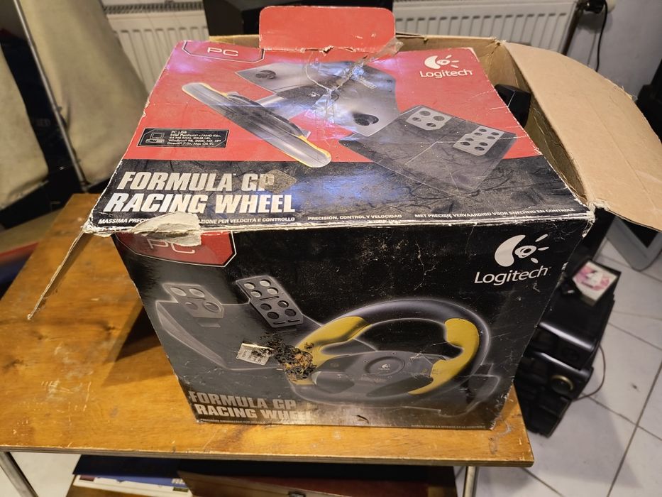 Kierownica Logitech Formula Gp i joystick Attack3