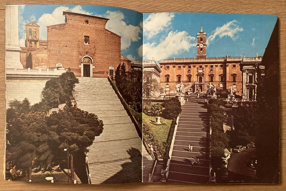 Винтажный фотоальбом ROME (1970-е) - Рим, Италия