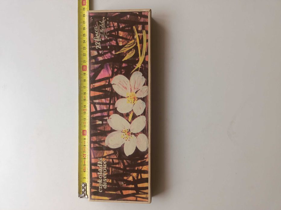 Pudełko Wedel/ 22 Lipca vintage PRL