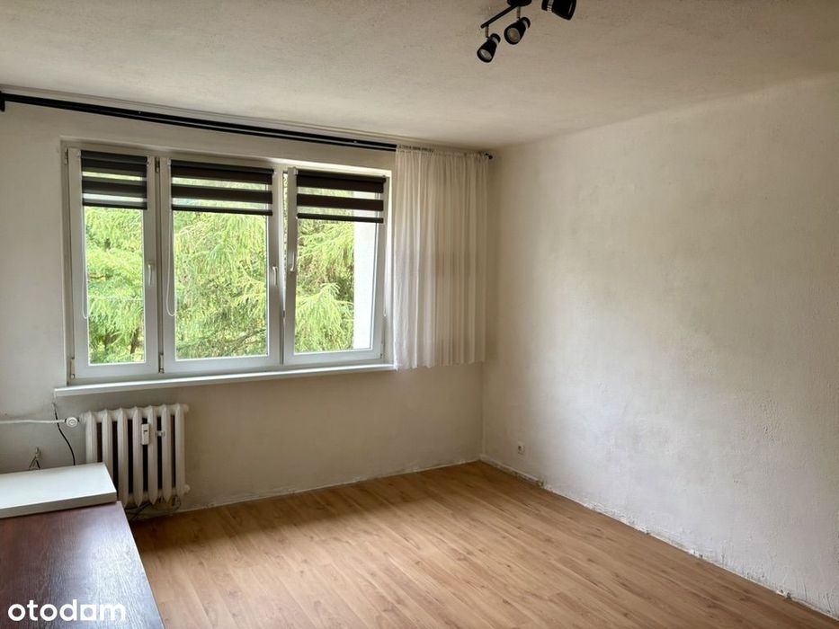 Rezerwacja - Jasne 38 m² na 2 piętrze, Osiedle Stałe, zieleń za oknem