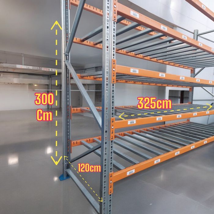 Regały magazynowe paletowe przemysłowe