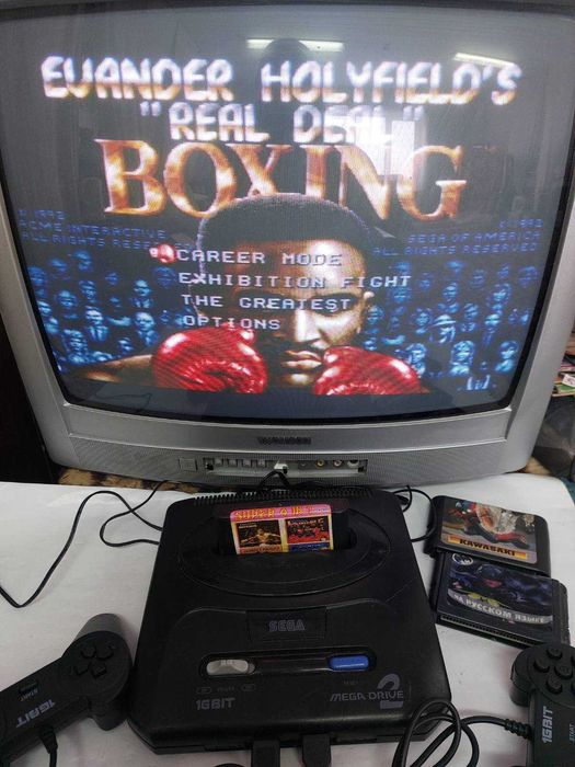 Sega mega drive ігрова приставка з 90х років у хорошому стані сега