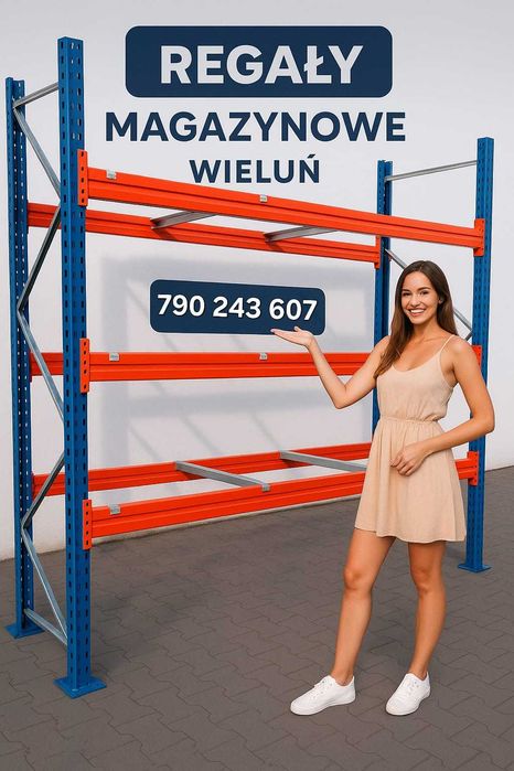 Regały magazynowe paletowe półkowe