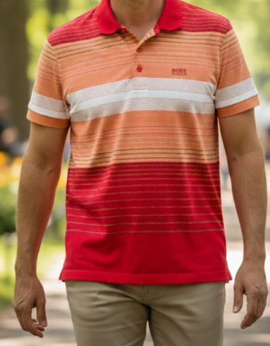 Oryginalne Polo HUGO Boss Paddy 3 | Bawełna Merceryzowana